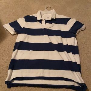 American Eagle striped Polo
